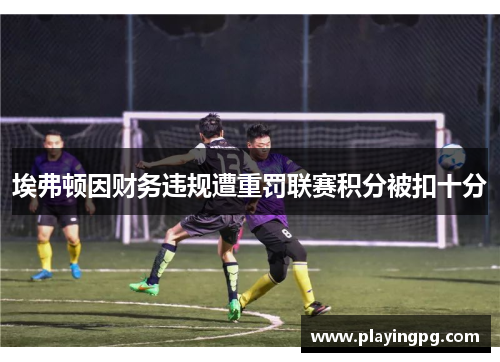 埃弗顿因财务违规遭重罚联赛积分被扣十分